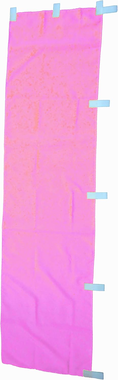 TOMAC NB-M04 Plain Streamer, Pink, 17.7 x 70.9 inches (45 x 180 cm)