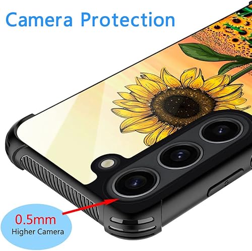 Miniatura 260 de Funda para Samsung Galaxy S23 Plus, protección de grado militar, esquinas a prueba de golpes, funda antiarañazos para Samsung Galaxy S23 Plus, flor