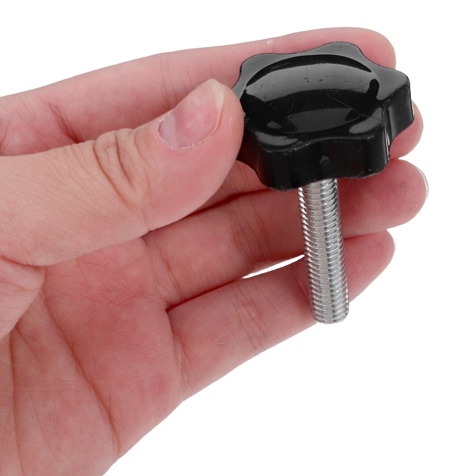 Plastikowe gałki ręczne w kształcie gwiazdy M8 x 40 mm gwintowany uchwyt śruby zaciskowej o zwiększonej stabilności chwytu i łatwej instalacji do małych maszyn i projektów elektronicznych