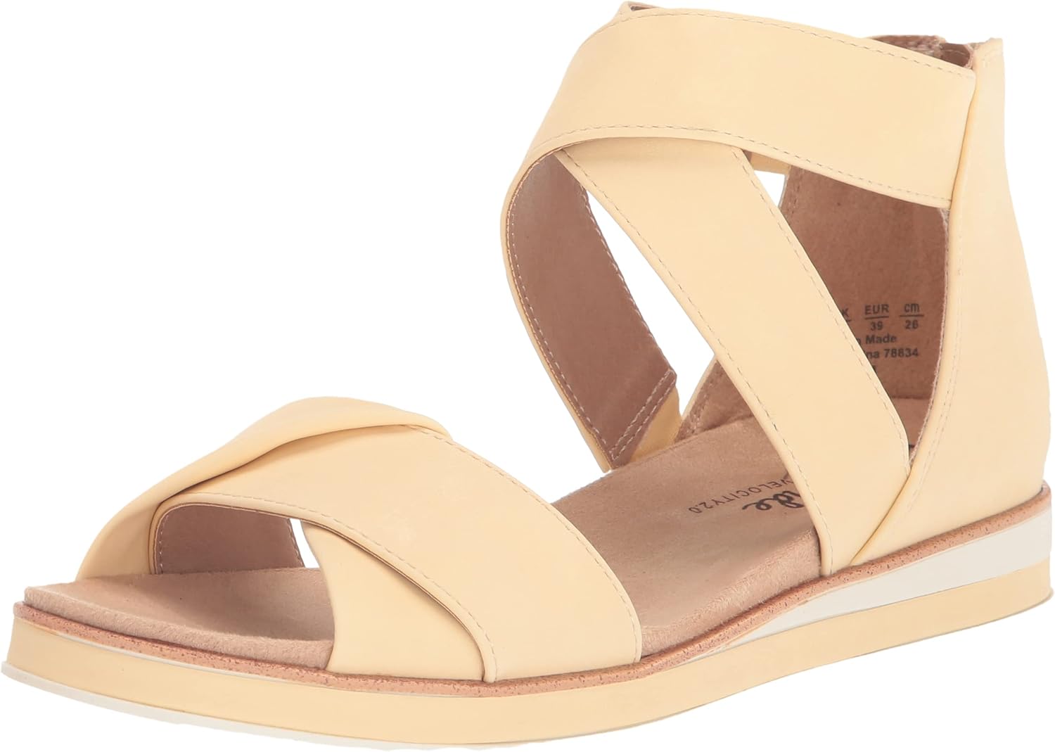 LifeStride Womens Zoom Sport Sandal Butter 7 M