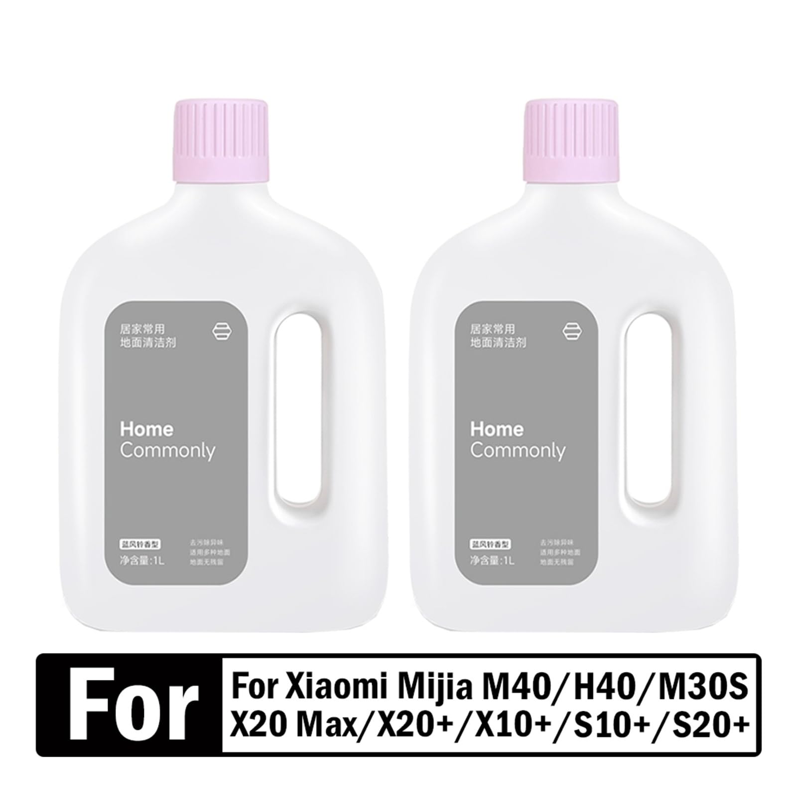 Compatible con aspiradoras XIAOMI Mijia M40 Omni X20+ Plus X10+ S20+ M30S Max. Líquido especial for limpieza de suelos, 1 litro.