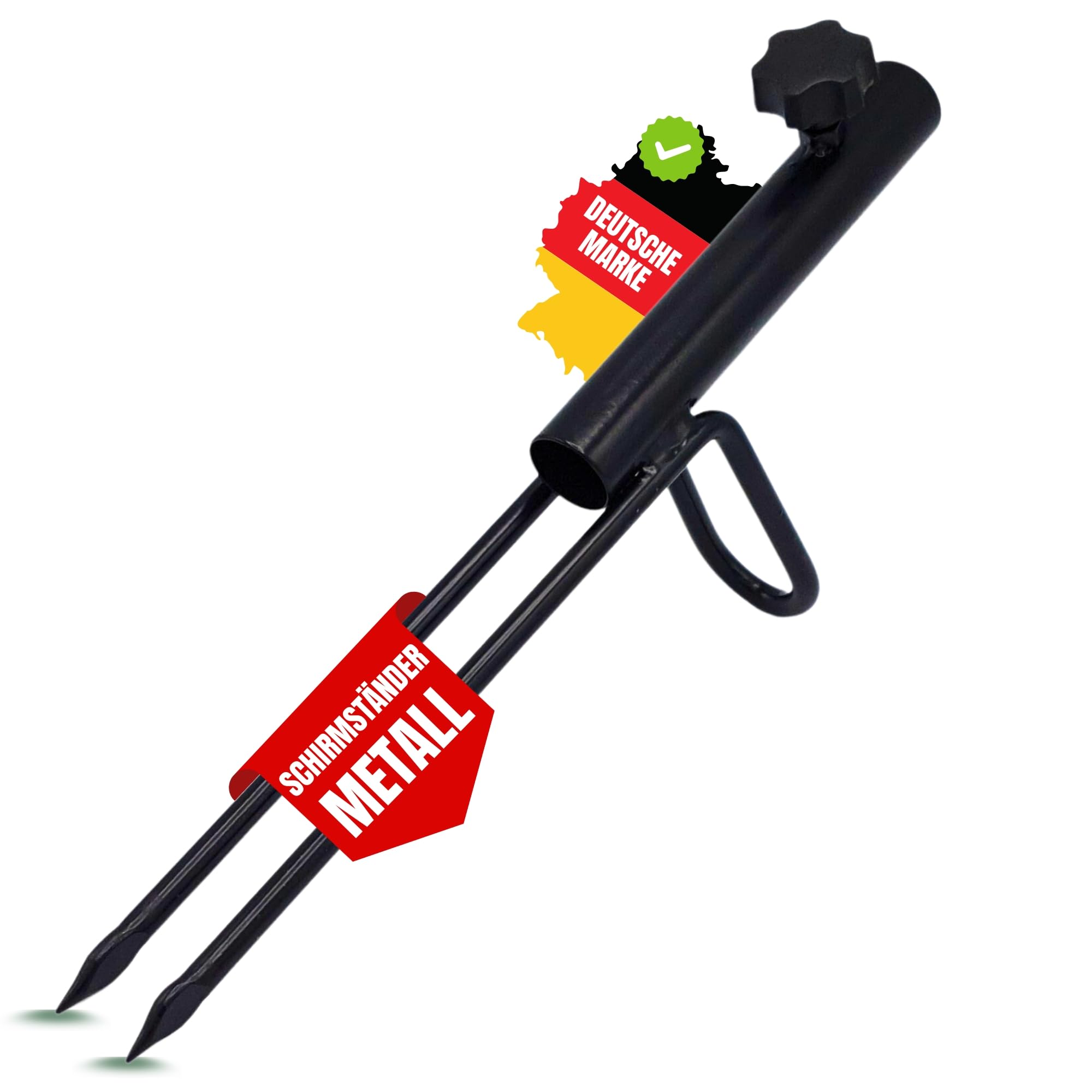 Zite Fishing Pied de Parasol - Pique pour Parapluie Pêche - Extra Stable 33,5cm