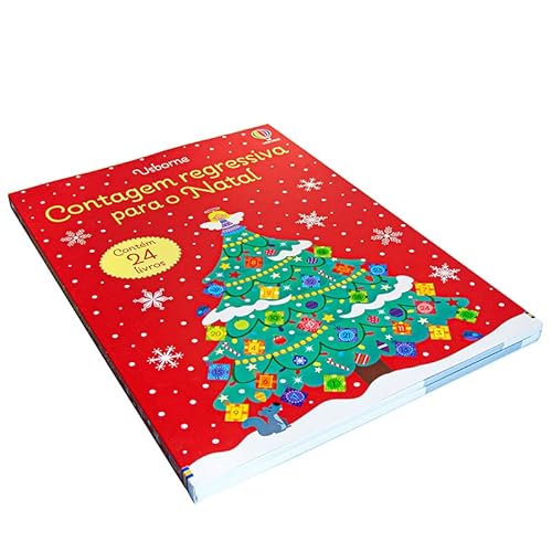 CONTAGEM REGRESSIVA PARA O NATAL: BOX COM 24 LIVROS DE 24 PÁGINAS CADA