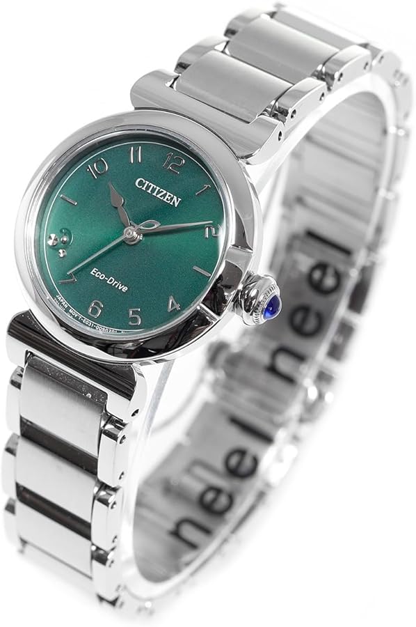 Amazon | [Citizen] 腕時計 光発電エコ・ドライブ 防水 グリーン ROUND