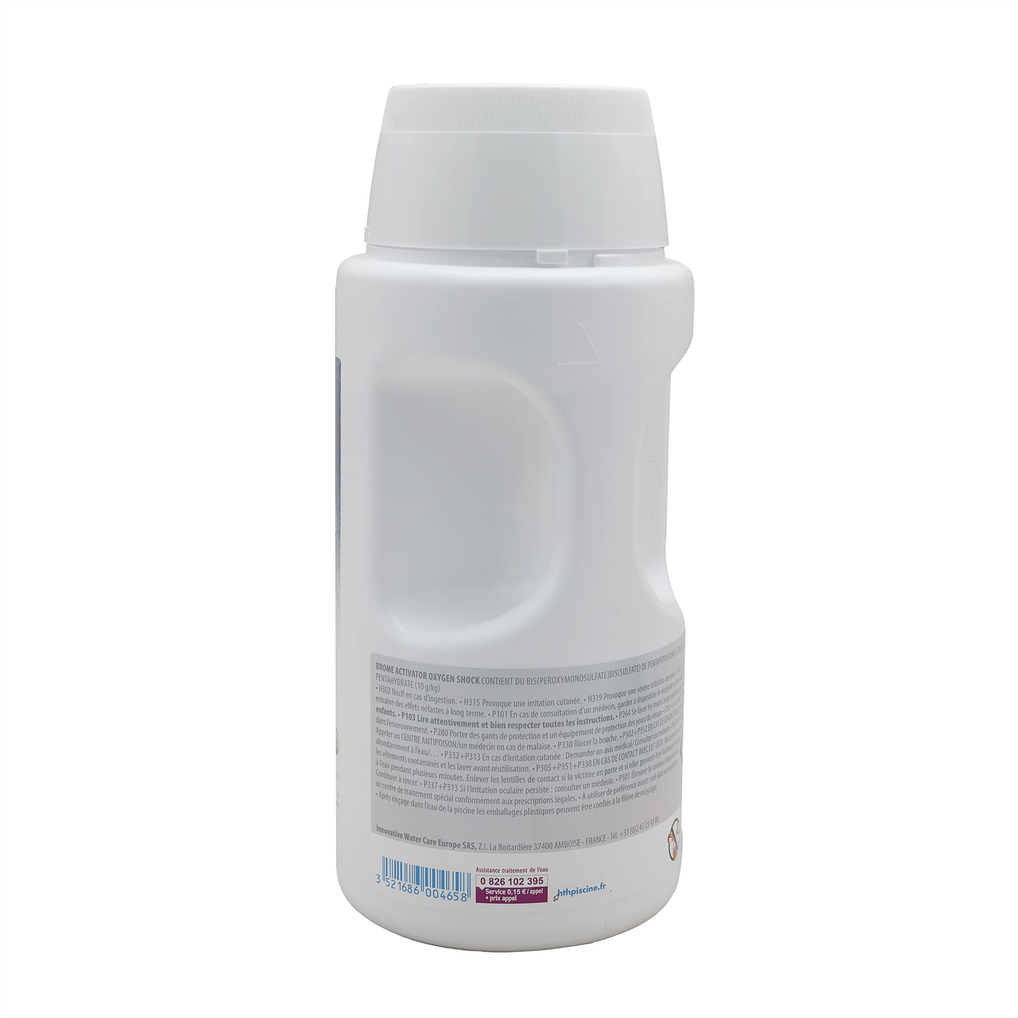 Brome choc HTH BROME ACTIVATOR Oxygen Shock 2,3 kg + 12 bandelettes