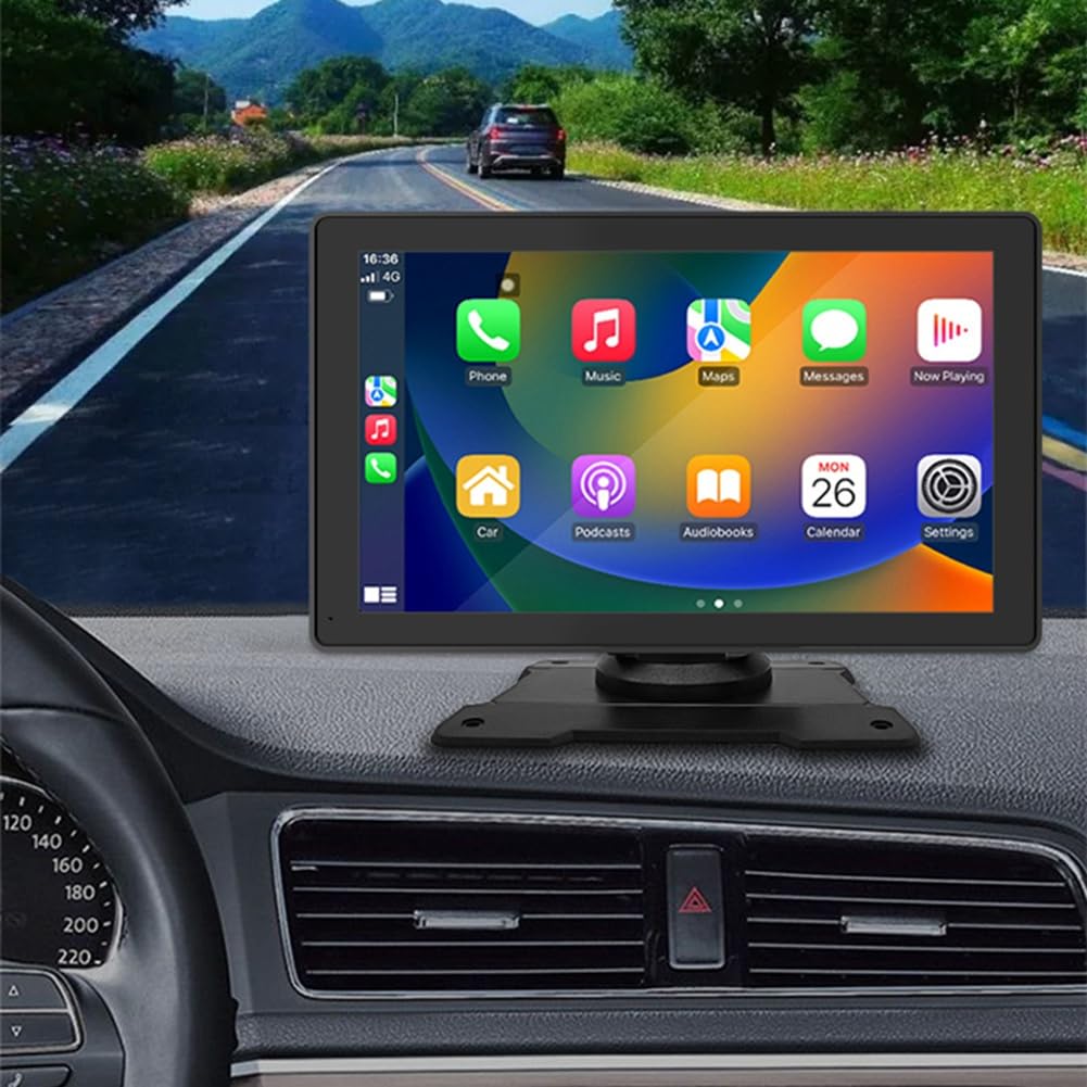 9-calowe radio samochodowe multimedialny odtwarzacz wideo bezprzewodowy CarPlay Android Auto ekran dotykowy przenośne samochodowe stereo do wszystkich pojazdów