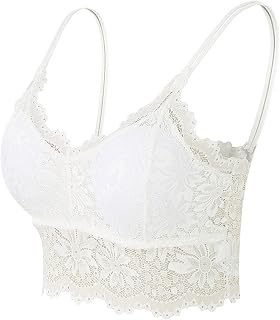 2025 Sujetador elástico libre 1 pieza sujetador verano Bandeau Plus tamaño sin tirantes acolchado inalámbrico para mujer Top de encaje