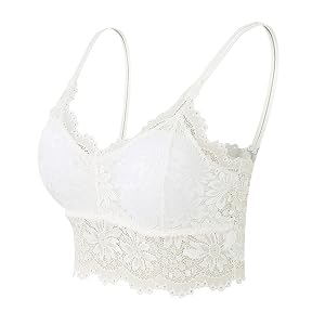 Womens Sports Bras No Underwire Push up Bras Wireless Comfortable Supportive Bralettes Plunge Seamless Bra