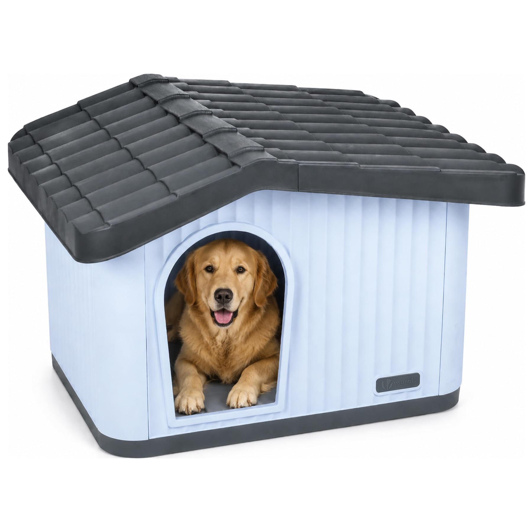 VOUNOT Pet House - Extra Small - White