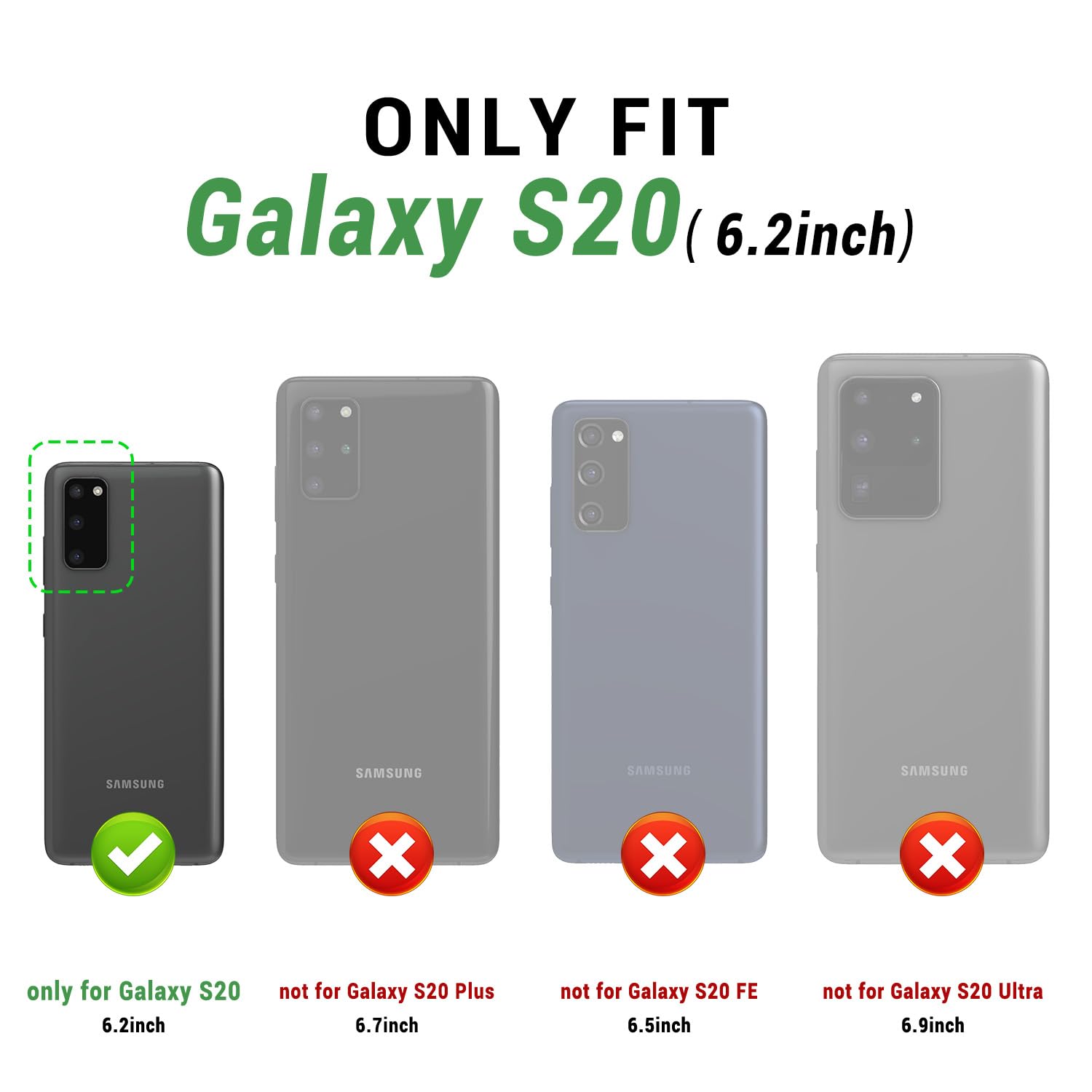 SUANPOT for Samsung Galaxy S20 6.2