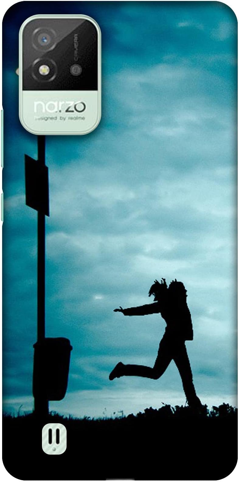 Basic Case for Realme Narzo 50i (Plastic_Multicolor)