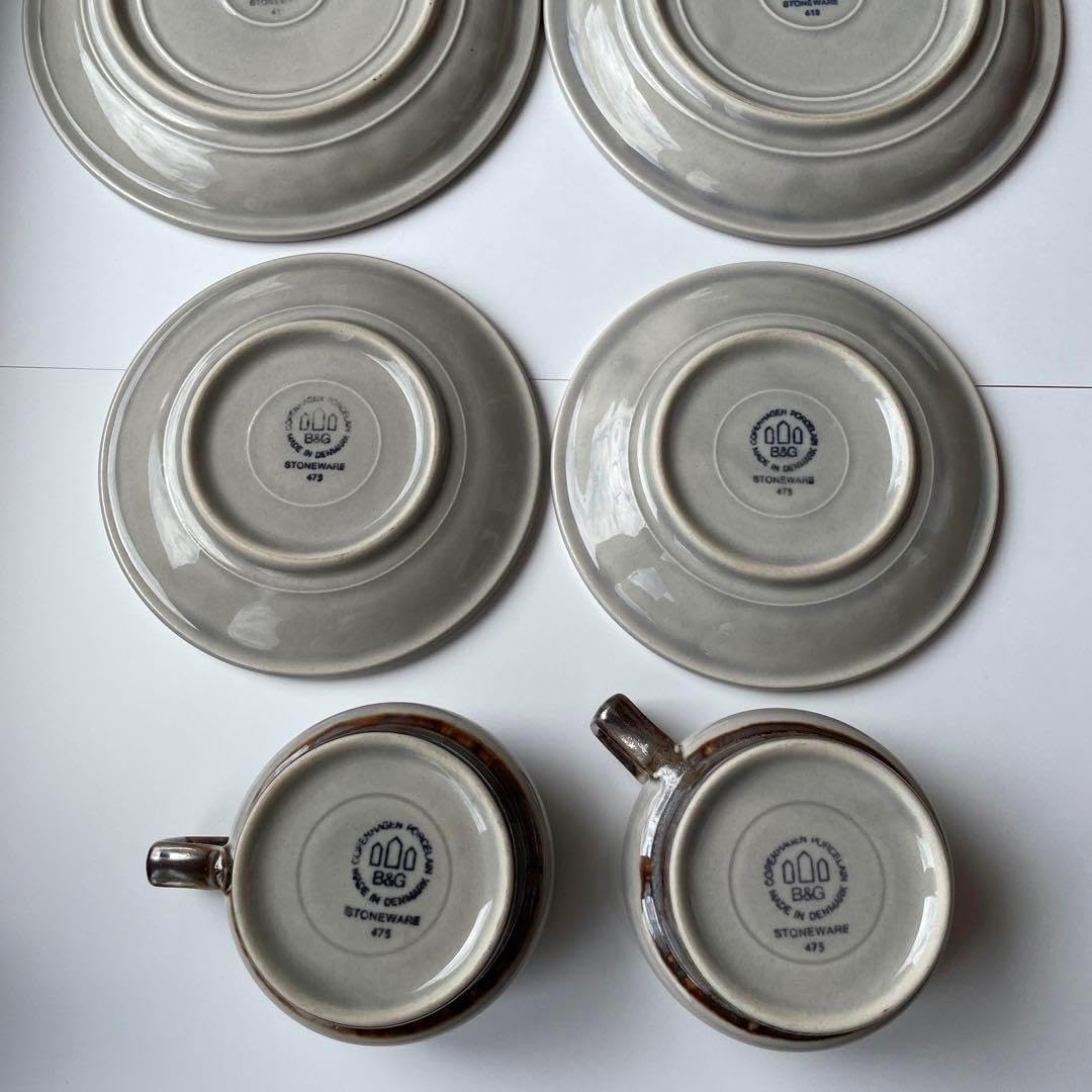 クイストゴー カップ&ソーサー 、ケーキプレートBセット 美