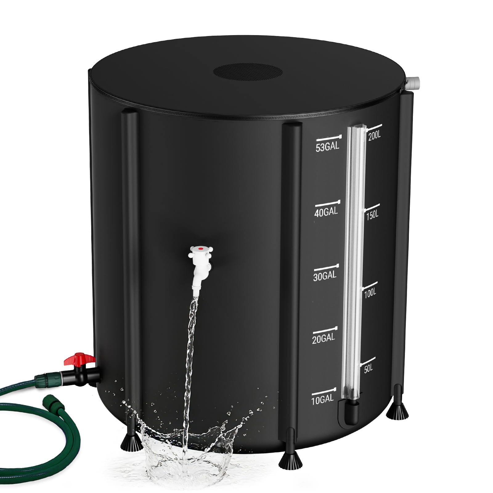 SKM 53 Gallon Collapsible Rain Barrel