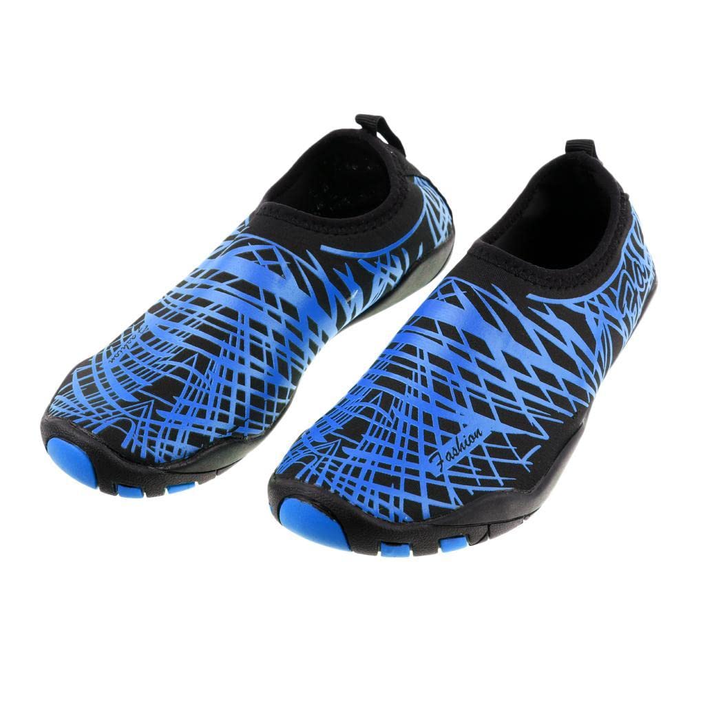 ™ Water Shoes Socks Yoga Exercise Pool Beach Swim Slip On Surf Blue 43-44 | Boots, Booties | Fins, Footwear & Gloves | Water Sports-image-14