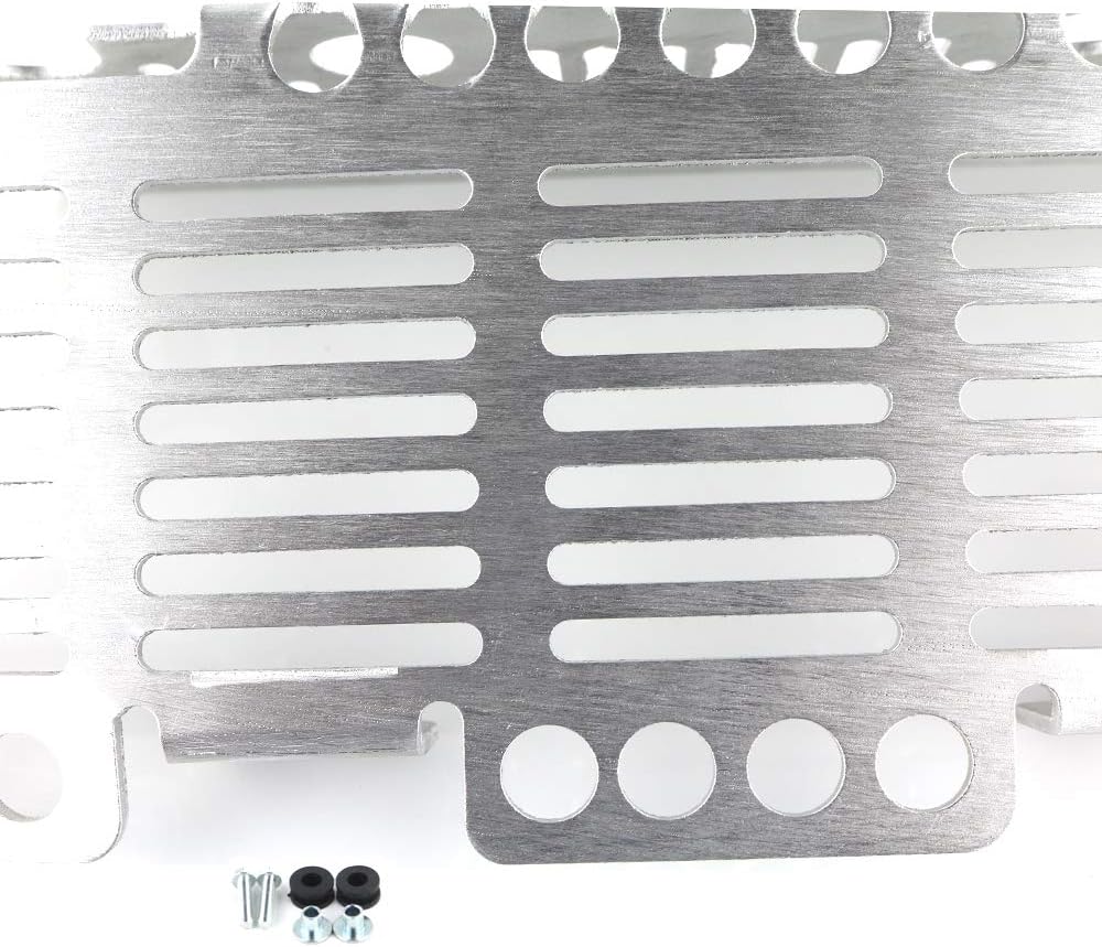 Xitomer Radiator Guards Fit for DRZ400/ DRZ400S/ DRZ400SM, Radiator Grille Cover/Protector (silver)