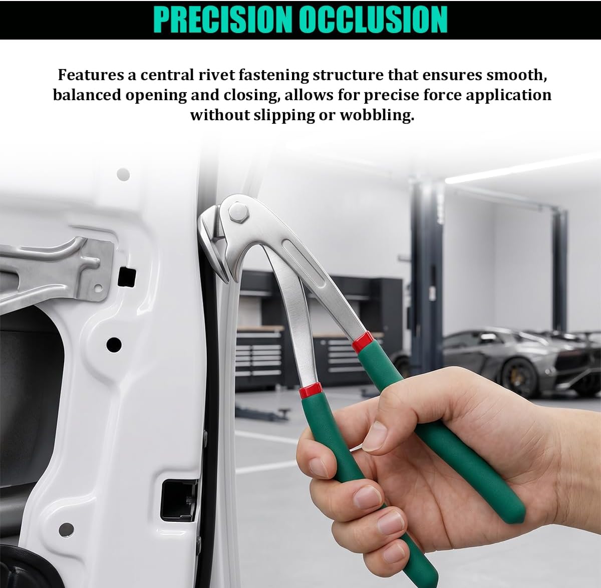 Car Door Panel Dent Edge Plier, Paintless Vehicle Door Edge Plier
