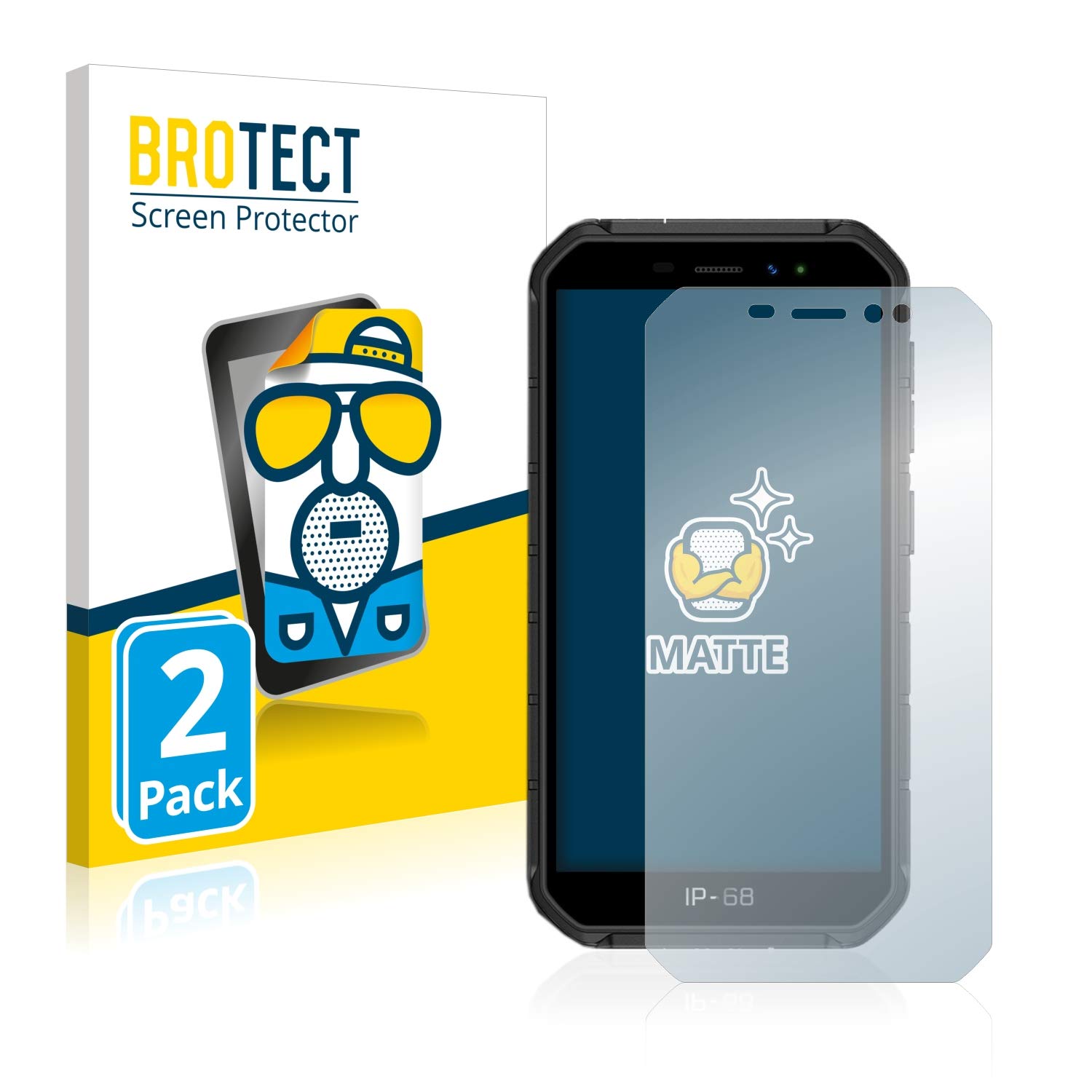 brotect Pellicola Protettiva Opaca per Ulefone Note 11P Pellicola
