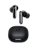 Soundcore P40i by Anker, Noise Cancelling Wireless Earbuds, Adaptive Noise Cancelling to Environments, Heavy Bass, 60H Playtime, 2-in-1 Case and Phone Stand, IPX5, Wireless Charging, Bluetooth 5.3