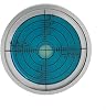 Level fan small high precision level universal direction bubble level horizontal bead circular horizontal bubble 40mm