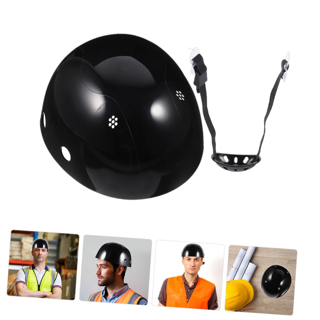 ULTECHNOVO 4ensembles Casquette De Sécurité avec Insert Anti-Chocs Flexible pour Travaux Industriels Et Sports Extérieurs Convient à Divers Types De Chapeaux