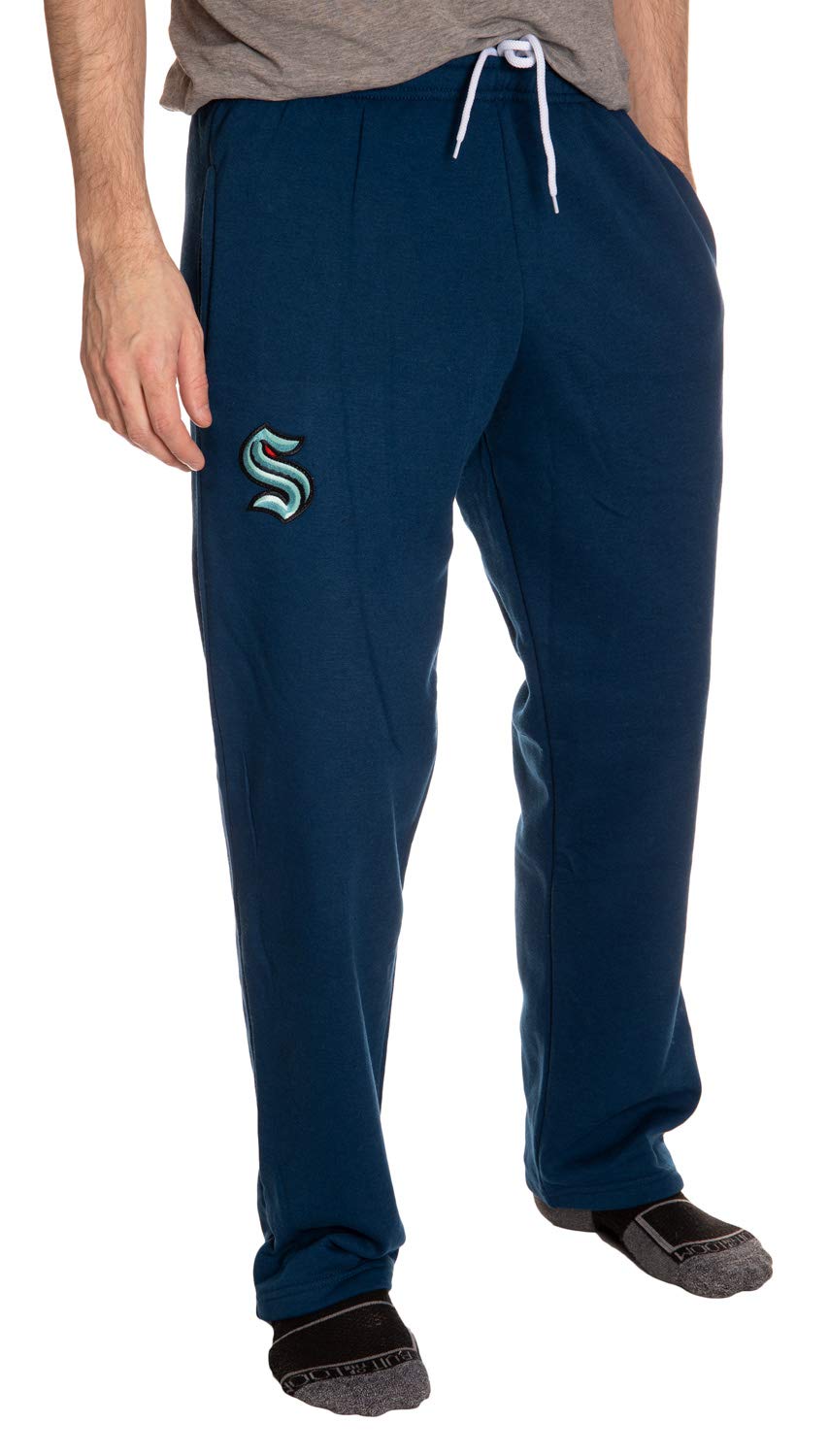 Calhoun NHL Men's Official Team Sweatpants (X-Large, Montreal Canadiens (Navy)) — view 19