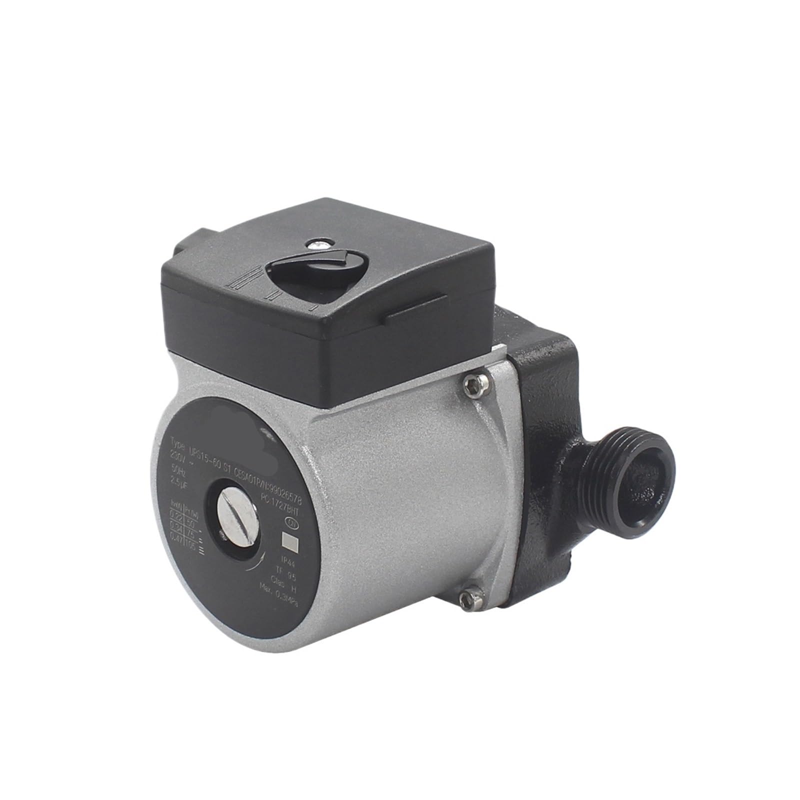 Motore pompa circolazione acqua parte caldaia a gas UPS-15-60-S1 105W 230V 50Hz 2uF