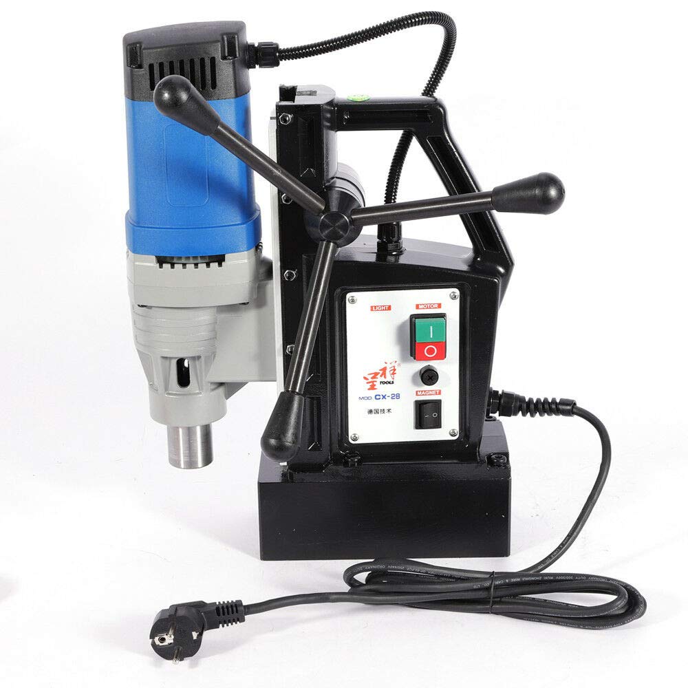 1680W Portátil Industrial Taladro Magnético Taladradora Magnética 300RPM Electro Broca Magnética Taladro de columna