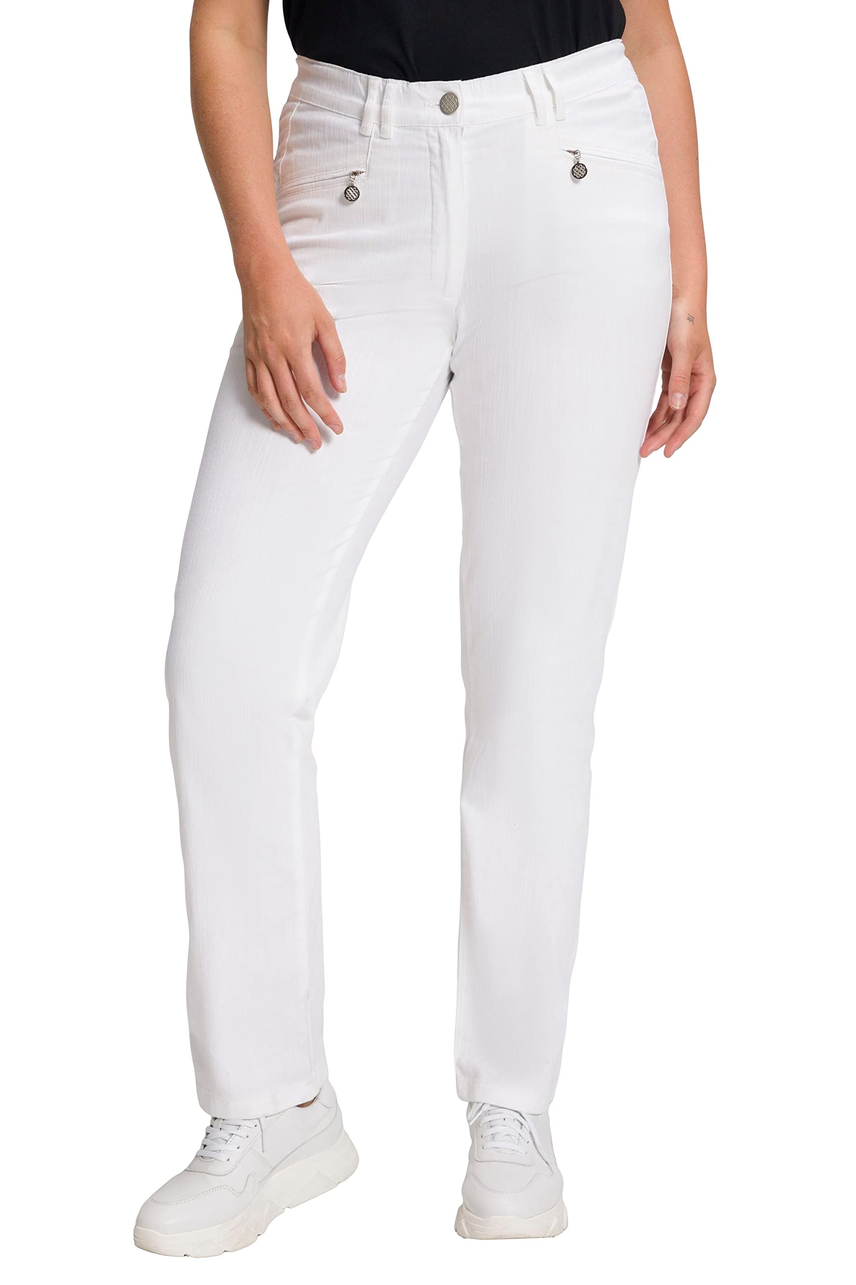 Ulla Popken Women's Mony Summer Trousers Pants