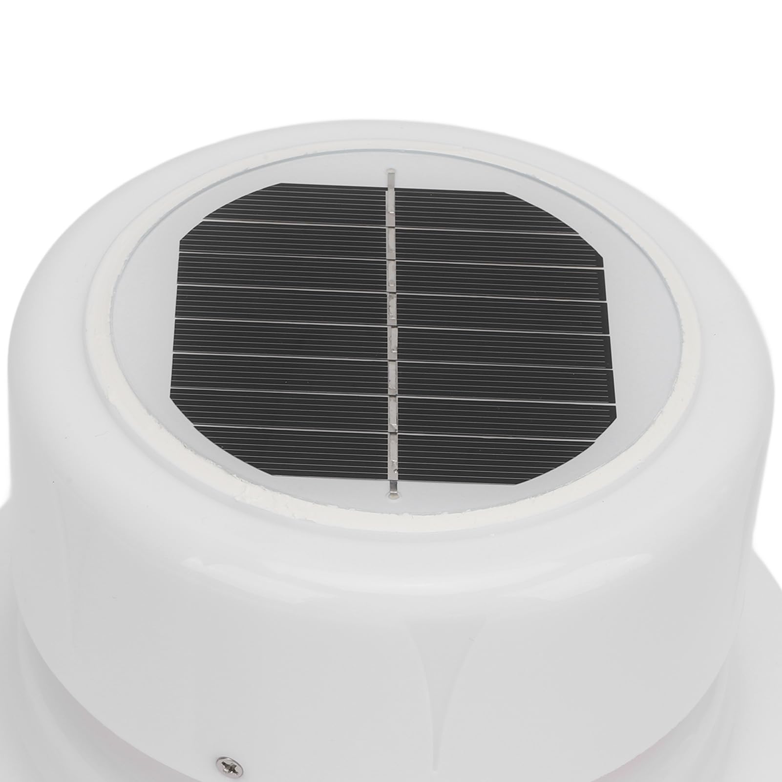 Ejoyous Ventilateur de Toit à énergie Solaire, Ventilateur de Grenier Solaire en ABS de 6,8 Pouces de Diamètre, sans Batterie, pour Camping-car, Bateau, Camping-car, Hangar, Remorque, Circulation de