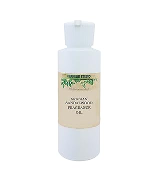 Fragrance Oil for Soap Making, Perfume, Diffusers, Candles, Lotion, Home Scents, Linen Spray, Bath Bombs, Beauty Products, Slime; Premium Grade 4oz. Compatible with Arabian Sandalwood