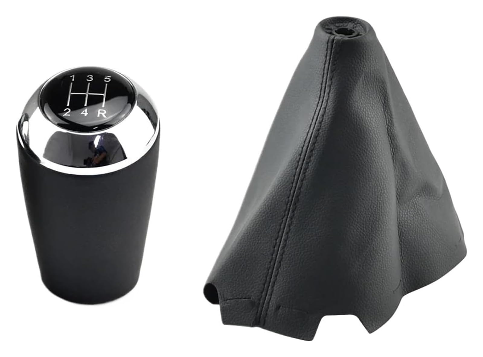 gangxiao Car Shift Gear Knob for Mazda 3 BK BL 5 CR CW 6 II GH CX-7 ER MX-5 NC III MT Gear Shift Knob Leather Lever Arm Stick Headball Speed