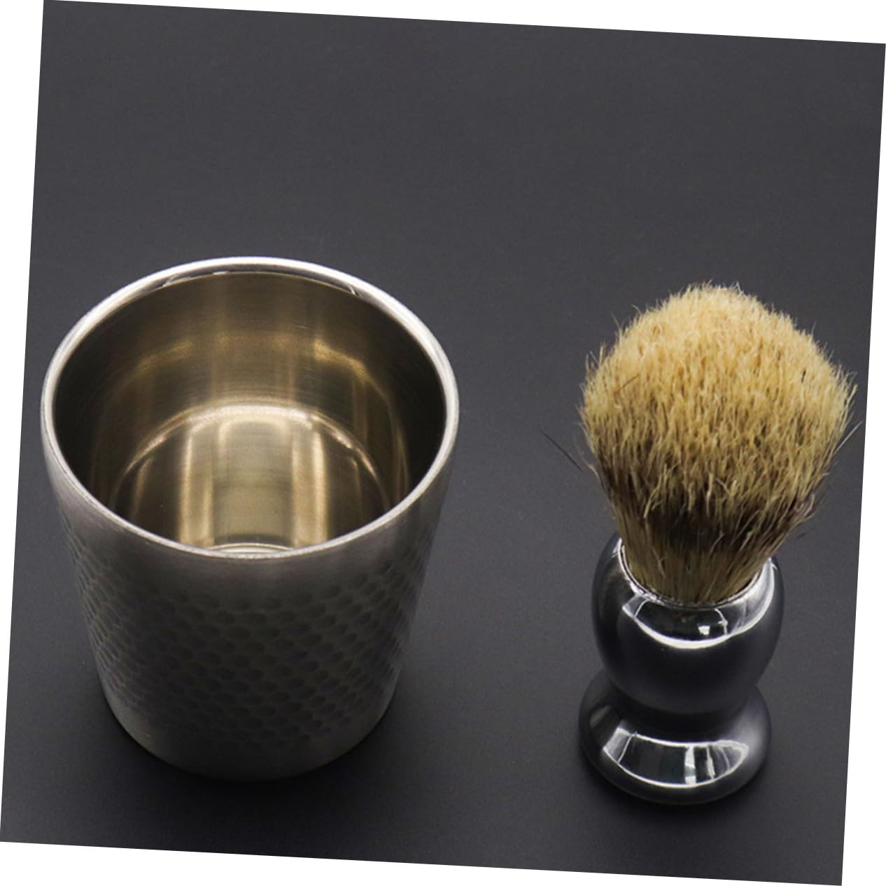 Beavorty 3juegos Para Hombre Brocha y Tazón De Jabón Kit De Cuidado Personal Para Rasurado y Limpieza Facial Para San Valentín y Día Del Padre
