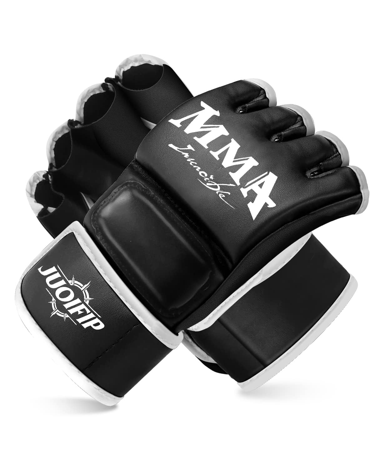 Bolsa de Boxeo Guantes de Cuero Sintético Guantes de Boxeo Pesada Entrenamiento MMA UFC