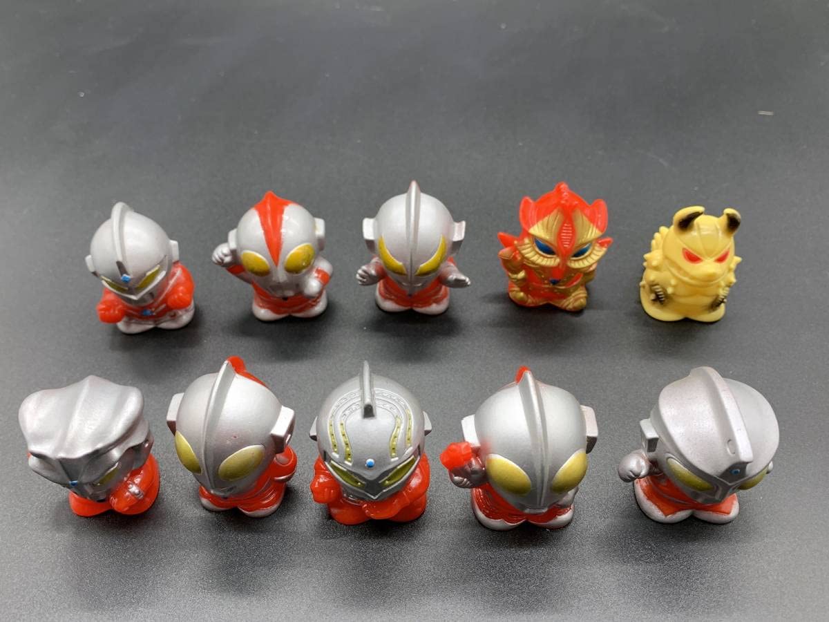 特撮指人形セット Amazon | 昭和レトロ特撮グッズ 指人形 レオ/セブン/エース/80