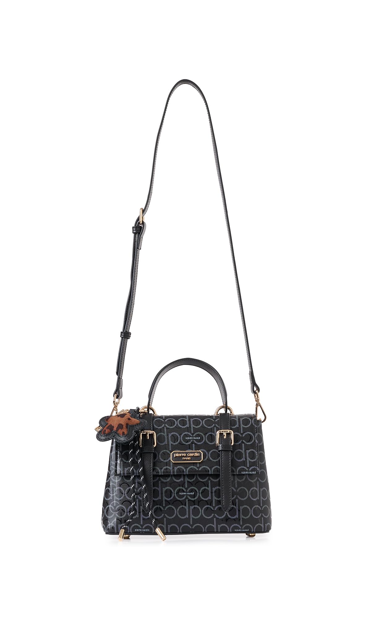 Suni Deri Polyester, SİYAH, 24x16x9
