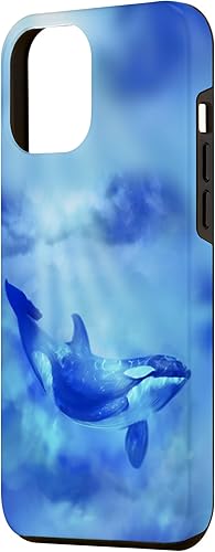 Miniatura 2 de Funda para iPhone 13 Pro Max Orca Sea Panda Bajo el Mar Ballena Asesina