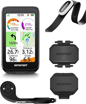 iGPSPORT BiNavi Air Bike Computer with Sensor Set
