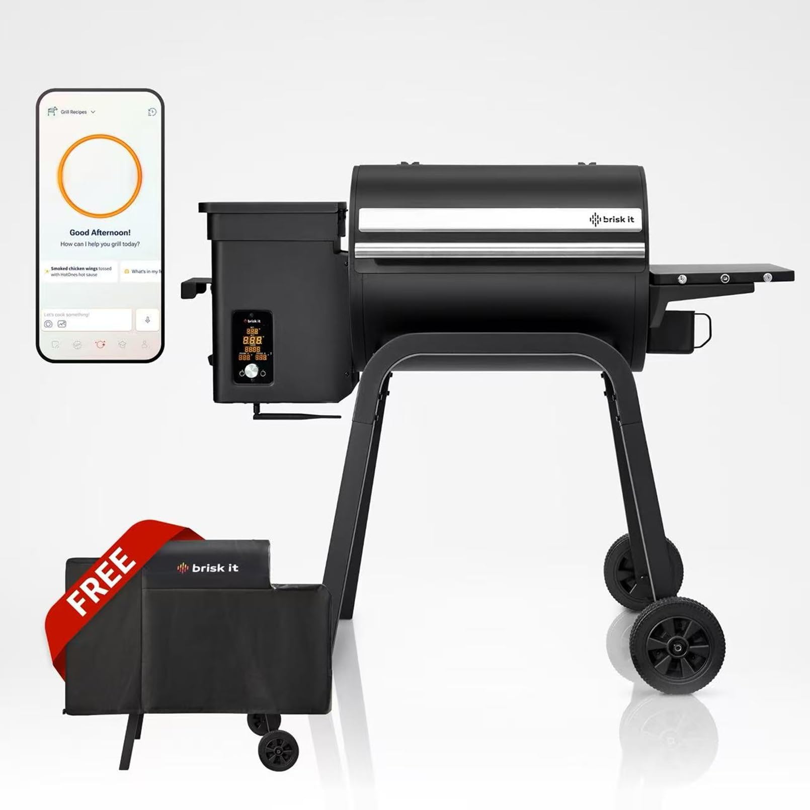 Brisk It Zelos-450 Pellet Smoker