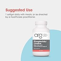 Vista 6 de Allergy Research Group Suplemento de fosfatidilcolina – Cápsulas de lecitina, enzimas digestivas para el hígado, apoyo a la digestión de grasa