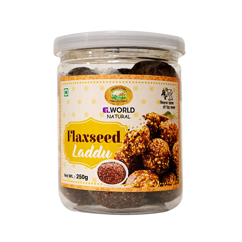 ELworld Agro & Organic Food Products Flaxseed Ladoo 250gm (B0BCZ4DWJJ) Amazon Price History, Amazon Price Tracker