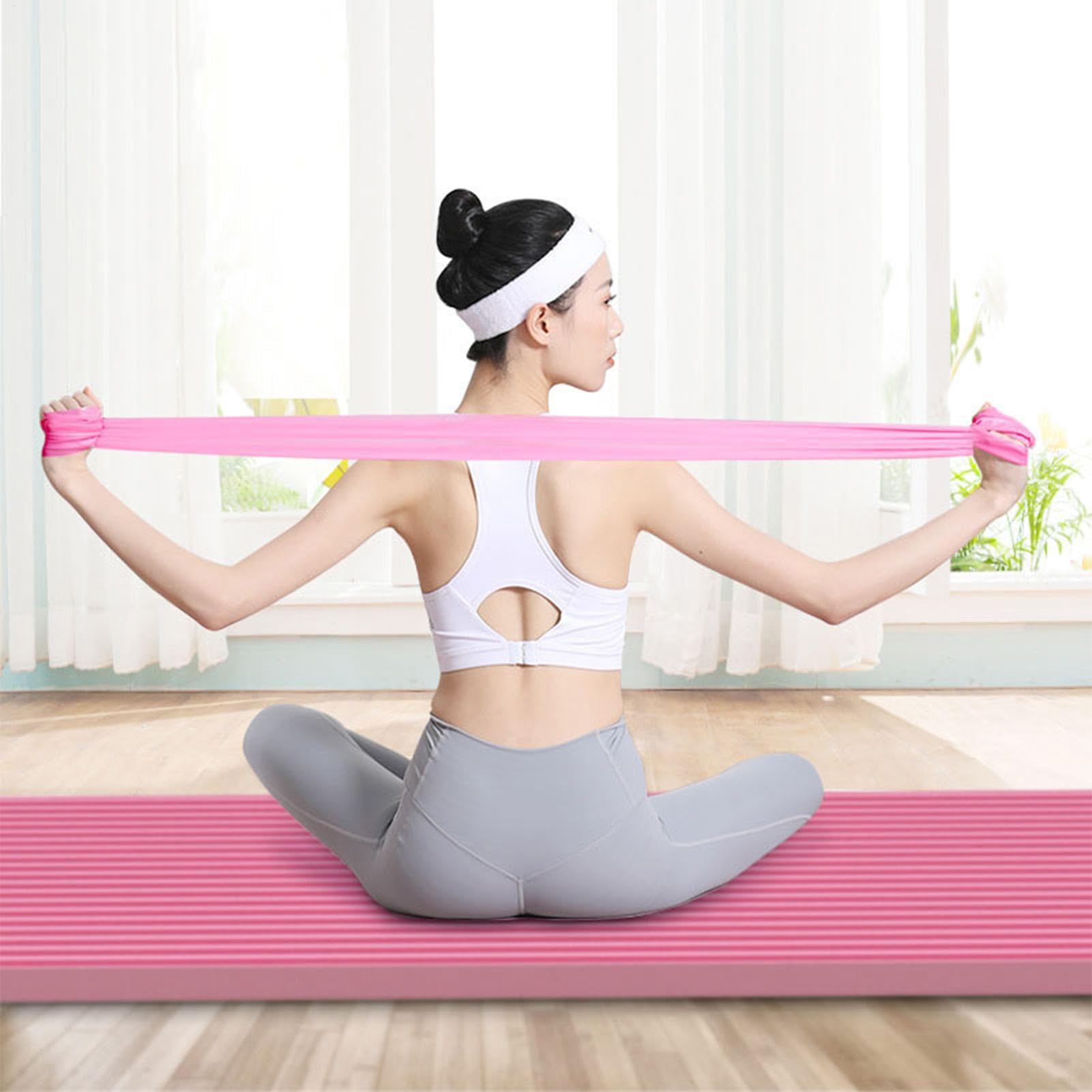 Set Di Anelli Per Pilates, Anello Di Resistenza Per Espansione Del Torace, Kit Completo Per Pilates E Attrezzi Fitness Per Casa, Yoga, Allenamento Forzas E Flessibilità, Per Addominali, Gambe E Glutei