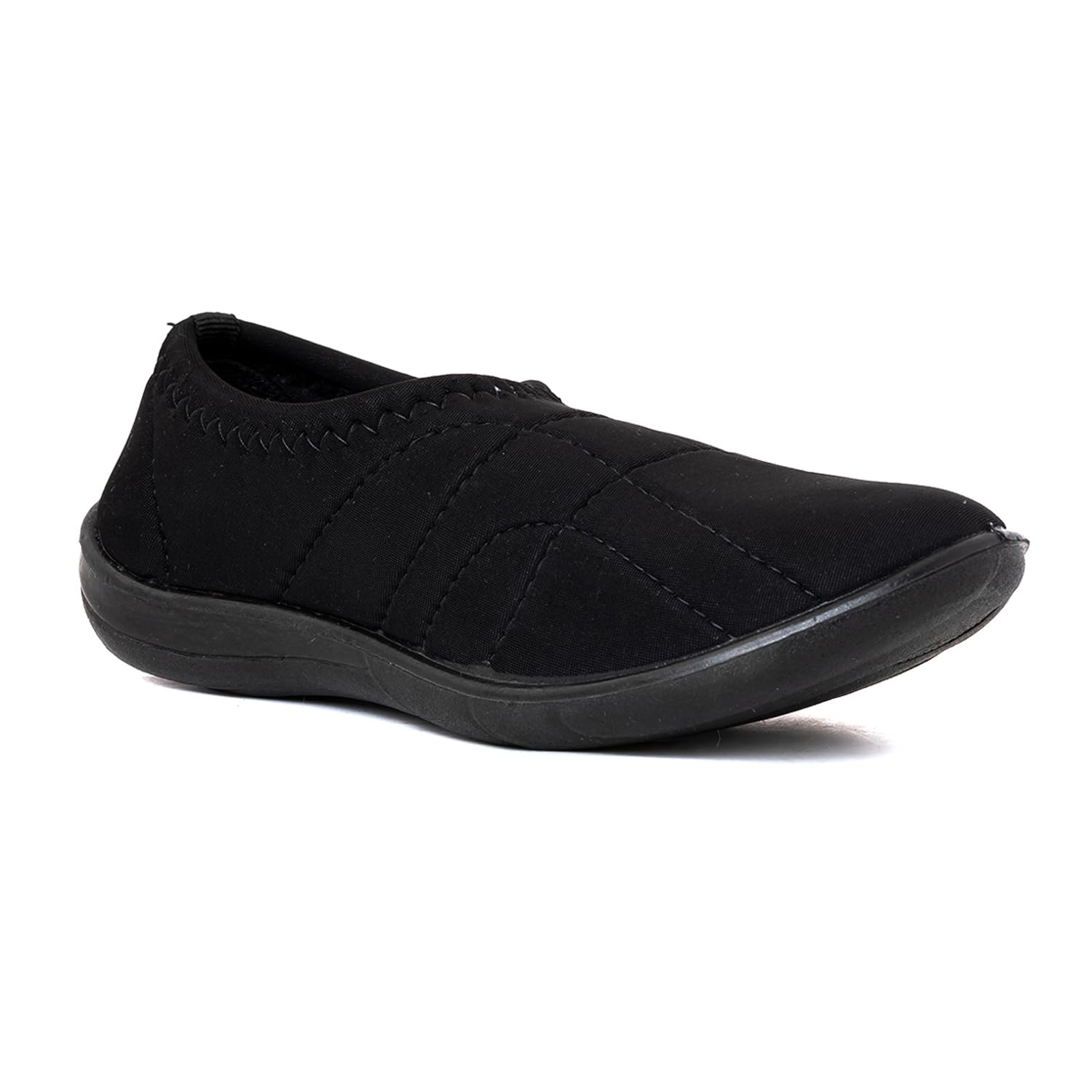 Khadims Black Slip On Casual Shoe for Women (2481756) (B09BRG384J) Amazon Price History, Amazon Price Tracker