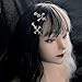 Halloween Cross Hair Clips Goth Hair Clip Accessories for Women Girls Y2K Metal Cross Hairpins Halloween Costumes Vampire Hair Accessories Gothic Cross Hair Barrettes Punk Clip