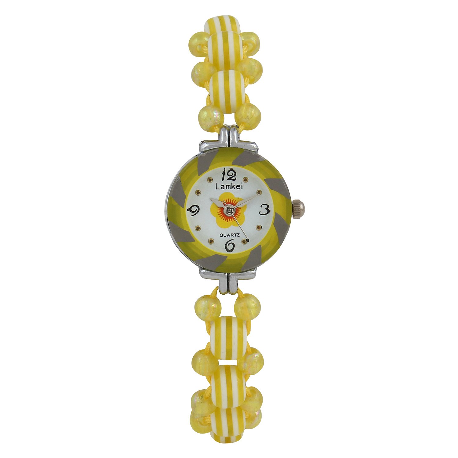 Bracelet Watch,Girls Beautiful Wrist Watch, Birthday Gift, Attractive Stylish Valentine Gift (Yellow) (B00O0T6KY2) Amazon Price History, Amazon Price Tracker