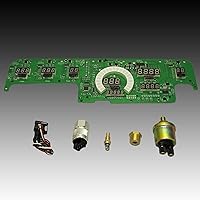 Vista 6 de Intellitronix Panel de medidor digital LED para Dodge Duster/Dart (1970-1976) DP1805B (azul)