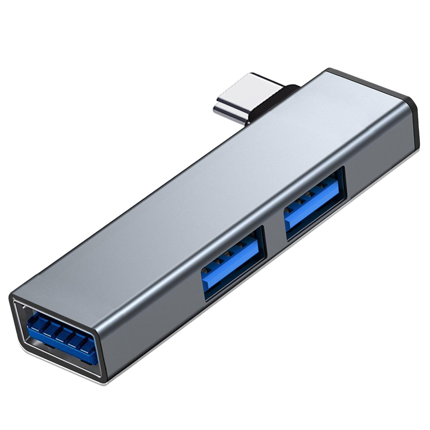 VIENON Aluminium USB C Hub - 3 Port USB 3.0 Hub, Portable USB Extension for Tablet & Laptop