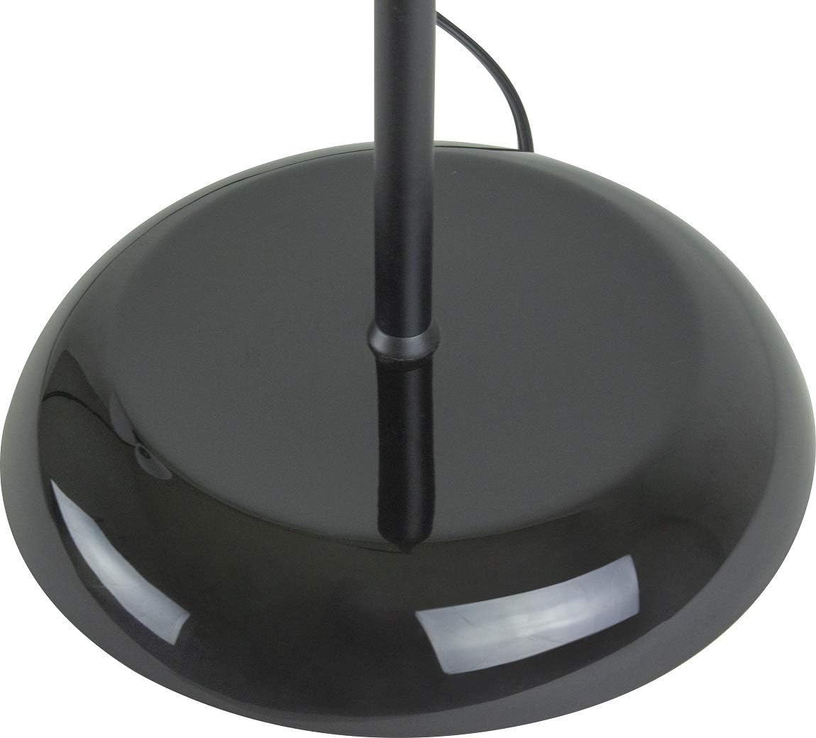 Newhouse Lighting NHFL-WI-BK Torchiere William 71 inch Modern Standing Daughter Floor Lamp, Perfect Light for Bedrooms, Living Room, Office, Reading, Mother-Son Black : Everything Else