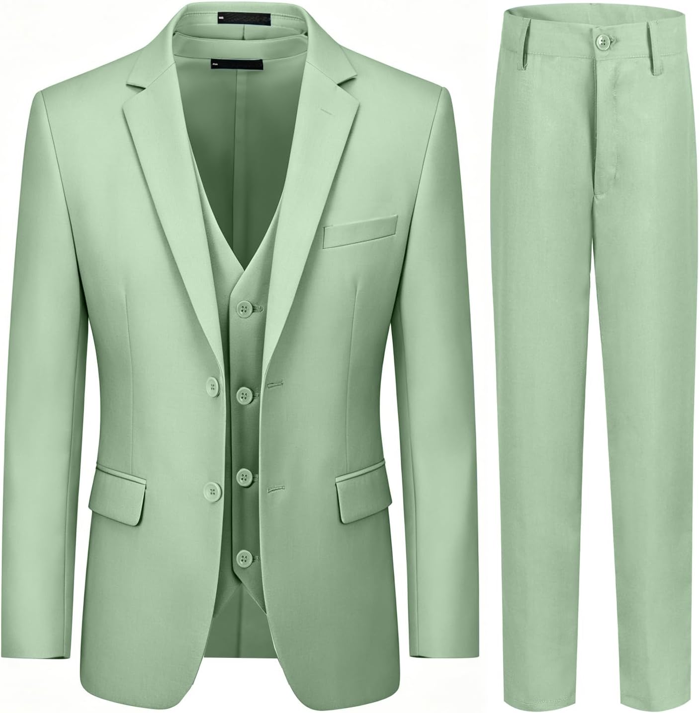 Boys Suits 3 Piece Slim Fit Suit Set Dresswear Ring Bearer Outfit for Boy