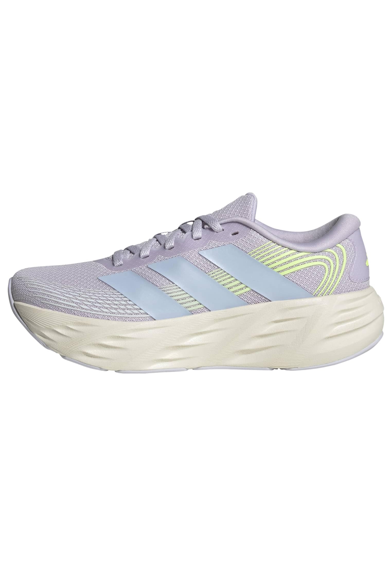 adidas Donna Galaxy 8 Running Shoes, Purple Tint/​Frozen Purple/​Hi-​RES Yellow, 42 2/​3 EU
