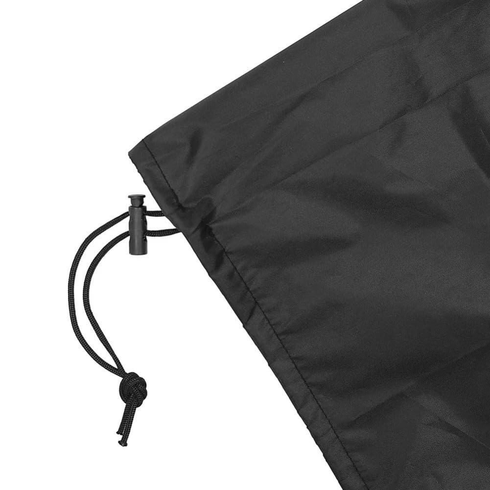 Funda impermeable para scooter eléctrico, 210D Oxford, protección solar con revestimiento plateado, resistente al viento, cubierta de lluvia para exteriores, 142 x 66 x 91 cm